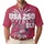 USA 250th Anniversary 1776 Firework Rocket Striped Bow Outline Stars 4th of July Men's Polo Shirt (Lightweight) - 1