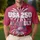 USA 250th Anniversary 1776 Firework Rocket Striped Bow Outline Stars 4th of July Men's Polo Shirt (Lightweight) - 4