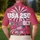 USA 250th Anniversary 1776 Firework Rocket Striped Bow Outline Stars 4th of July Men's Polo Shirt (Lightweight) - 5
