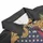 America 250th Patriotic Torn Flag Design Polo Gold Scrollwork Men's Polo Shirt (Lightweight) - 6