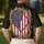 America 250th Patriotic Torn Flag Design Polo Gold Scrollwork Men's Polo Shirt (Lightweight) - 5