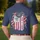 Patriotic 250th Anniversary Flag 1776 2026 Distressed Polo Freedom Emblem Men's Polo Shirt (Lightweight) - 5