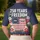 America 250th Birthday Freedom Flag 1776-2026 Polo Hibiscus Palm Star Men's Polo Shirt (Lightweight) - 5
