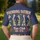 USA 250th Birthday Founding Fathers Fan Club Polo Tropical Patriotic Hibiscus Men's Polo Shirt (Lightweight) - 5
