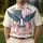 America 250th Anniversary: Patriotic Flag, Eagle, Lady Liberty Torch 1776-2026 Men's Polo Shirt (Lightweight) - 4