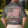 Patriotic Americana 250th Anniversary Distressed Flag 1776 We The People Design Men's Polo Shirt (Lightweight) - 5