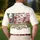 America 250th Anniversary: Patriotic Vintage USA Floral Freedom Banner Scrollwork Men's Polo Shirt (Lightweight) - 5