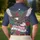 Patriotic 250th Anniversary Eagle 1776-2026 Scroll Hibiscus Palm Stars Navy Men's Polo Shirt (Lightweight) - 5