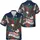 Patriotic 250th Anniversary Eagle 1776-2026 Scroll Hibiscus Palm Stars Navy Short-sleeve Hawaiian Shirt - 3