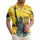 America 250th Liberty Bridge Jets US Patriotic Hawaiian Sky Design Short-sleeve Hawaiian Shirt - 1