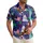 America 250th Birthday: Patriotic Hawaiian Liberty Eagle Capitol Flag Shamrock Design Short-sleeve Hawaiian Shirt - 1