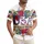 USA 250th Anniversary: Americana Hawaiian Patriotic Blue Stars Red Stripes Scrollwork Short-sleeve Hawaiian Shirt - 1