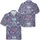 USA 250th Anniversary Patriotic Hawaiian | Eagles, Flags, Founding Fathers, Capitol Toile Navy White Short-sleeve Hawaiian Shirt - 3