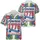 America 250th 1776 Freedom Patriotic Hawaiian Hibiscus Plumeria Palms Short-sleeve Hawaiian Shirt - 3