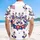 America 250th Patriotic Ducks: Nine Hawaiian July 4th Stars Stripes Motif Short-sleeve Hawaiian Shirt - 5
