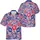 USA 250th Anniversary Patriotic Tropical Star Mosaic Red White Blue, Est. 1776 Short-sleeve Hawaiian Shirt - 3