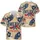 America 250th 1776-2026: Blue Script Red Stripe Star Ribbon Bow Patriotic Short-sleeve Hawaiian Shirt - 3
