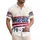 America 250th Anniversary: Hawaiian Script, Navy Crimson Gold Sunburst 1776-2026 Short-sleeve Hawaiian Shirt - 1