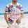 America 250th We The People Ribbon Script Hawaiian Hibiscus 1776 Freedom Commemorative Short-sleeve Hawaiian Shirt - 4