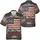 Patriotic Americana 250th Anniversary Distressed Flag 1776 We The People Design Short-sleeve Hawaiian Shirt - 3