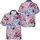 America 250th Birthday Celebration Flag Hibiscus Fireworks Star Medley 1776-2026 Short-sleeve Hawaiian Shirt - 3