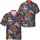 USA 250th Birthday Patriotic Hawaiian Flag Eagle Liberty Bell Tropical 1776 Scroll Short-sleeve Hawaiian Shirt - 3