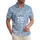 USA 250th Birthday Patriotic Hawaiian Liberty Bell Eagle Independence Hall Short-sleeve Hawaiian Shirt - 1