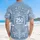 USA 250th Birthday Patriotic Hawaiian Liberty Bell Eagle Independence Hall Short-sleeve Hawaiian Shirt - 5