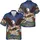 America 250th Anniversary Eagle: Patriotic Flag Hibiscus Scrollwork 1776-2026 Short-sleeve Hawaiian Shirt - 3