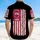 James Patriotic USA 250th Distressed Flag 13 Stars 1776 We The People Short-sleeve Hawaiian Shirt - 5