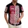 James Patriotic USA 250th Distressed Flag 13 Stars 1776 We The People Short-sleeve Hawaiian Shirt - 1