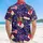 America 250th Anniversary Patriotic Hawaiian Flag Eagle Liberty Bell Scrollwork Short-sleeve Hawaiian Shirt - 5
