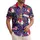 America 250th Anniversary Patriotic Hawaiian Flag Eagle Liberty Bell Scrollwork Short-sleeve Hawaiian Shirt - 1