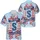 America 250th Anniversary Freedom 1776-2026 USA Flag Stars Stripes Tropical Ribbon Short-sleeve Hawaiian Shirt - 3