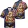 Patriotic 250th Anniversary Eagle Flag Liberty Bell Fireworks Hibiscus Plumeria Short-sleeve Hawaiian Shirt - 3