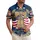 America 250th Anniversary Liberty Bell American Flag Laurel Wreath Tropical Americana Short-sleeve Hawaiian Shirt - 1