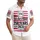 America 250th Anniversary Patriotic Hawaiian We The People Distressed Flag Short-sleeve Hawaiian Shirt - 1