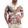 America 250th Anniversary Bald Eagle Flag 1776-2026 Stars Stripes Crimson Rose Wreath Short-sleeve Hawaiian Shirt - 1
