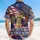 250th Anniversary 1776-2026 Golden Liberty Bell Eagle Capitol Hawaiian Flag Short-sleeve Hawaiian Shirt - 5