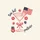 America 250th: 'Tini Bit Patriotic' Martini Flag Crimson Red Hawaiian Celebration Short-sleeve Hawaiian Shirt - 6