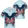 America 250th Anniversary Eagle: Patriotic Hawaiian Hibiscus Palm Fronds 1776-2026 Short-sleeve Hawaiian Shirt - 3