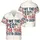250th Anniversary WE THE PEOPLE 1776 Flag Tropical Hibiscus Patriot Short-sleeve Hawaiian Shirt - 3