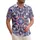 America 250th Birthday: Patriotic Hawaiian Eagle Flag Rococo Gold Scroll Design Short-sleeve Hawaiian Shirt - 1
