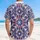 America 250th Birthday: Patriotic Hawaiian Eagle Flag Rococo Gold Scroll Design Short-sleeve Hawaiian Shirt - 5