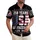 America 250th Anniversary 250 Years USA Flag 1776 Freedom Hibiscus Palm Scrollwork Short-sleeve Hawaiian Shirt - 1
