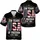 America 250th Anniversary 250 Years USA Flag 1776 Freedom Hibiscus Palm Scrollwork Short-sleeve Hawaiian Shirt - 3