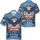 USA 250th Anniversary Bald Eagle Emblem: We The People, 1776-2026, Distressed Stripes Wreaths Short-sleeve Hawaiian Shirt - 3