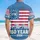 Patriotic 250th Anniversary: Distressed Flag 1776 We The People 2026 Semiquincentennial Short-sleeve Hawaiian Shirt - 5