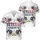 America 250th Veteran Flag Freedom 1776-2026 Patriotic Tropical Palm Hibiscus Design Short-sleeve Hawaiian Shirt - 3