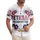 America 250th Veteran Flag Freedom 1776-2026 Patriotic Tropical Palm Hibiscus Design Short-sleeve Hawaiian Shirt - 1